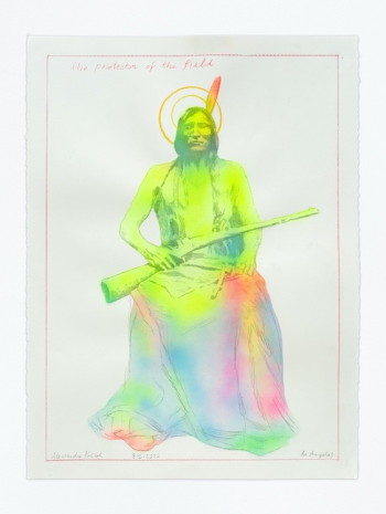 Alessandro Pessoli, NY Window (Protector of the field), 2026, Anton Kern Gallery