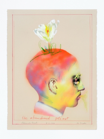Alessandro Pessoli, NY Window (The abandoned planet), 2026, Anton Kern Gallery