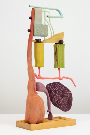 Matthew Ronay, Rudimentary Anatomy Diagram, 2026 , Casey Kaplan