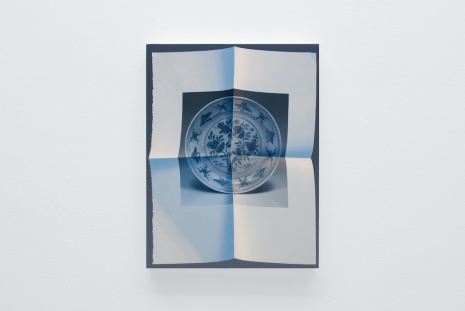 Olivia Jia, Page unfolded (dish with flowers and birds, 1561), 2026 , The Approach