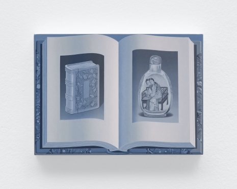 Olivia Jia, Night reading (export silver snuff box in the shape of a book, snuff bottle with two women reading), 2026 , The Approach