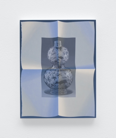 Olivia Jia, Page unfolded (glazed porcelain bottle with motif of a deer, 16th century), 2026 , The Approach
