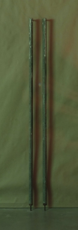 Mirosław Bałka , 2 x (Ø3,5 x 162 x 10), 1991-98 , Galerie Nordenhake