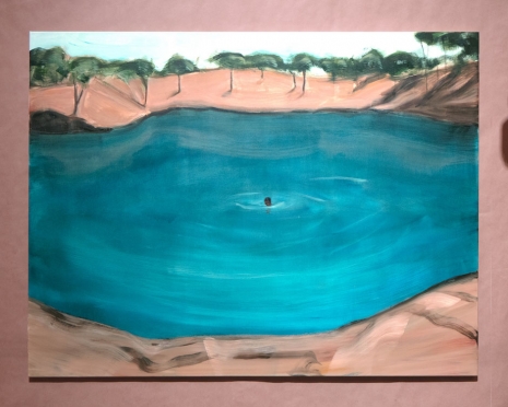 Matthew Krishanu, Lake (Crossing), 2026 , Galerie Nordenhake