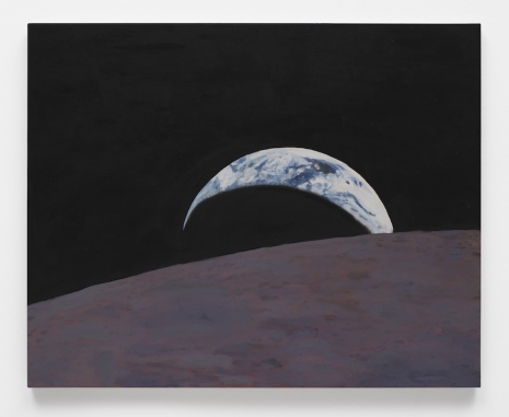 Leidy Churchman, Purple Moon, 2026 , Matthew Marks Gallery