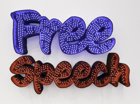 Andrea Bowers, Free Speech, 2026 , Andrew Kreps Gallery