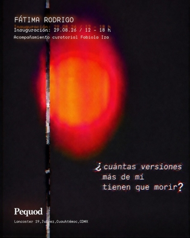 Fátima Rodrigo, , , Pequod