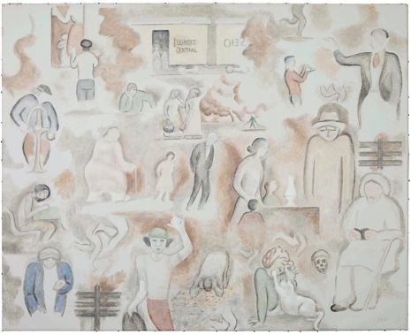 David Byrd , Time Keeps On Running, 2013 , Anton Kern Gallery