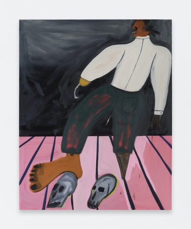 Marcus Jahmal, Skull Platform, 2026 , Anton Kern Gallery