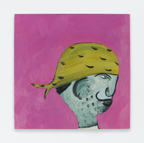 Marcus Jahmal, Fish Face, 2026 , Anton Kern Gallery