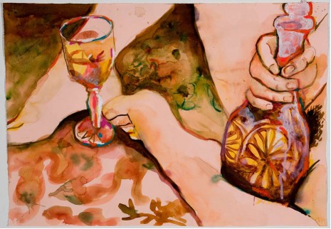 Karen Heagle, Untitled (Woman with Bottle), 2009, I-20 Gallery (closed)