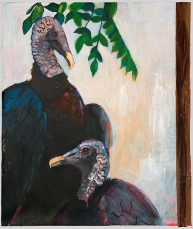 Karen Heagle, Two Vultures, 2011, I-20 Gallery (closed)