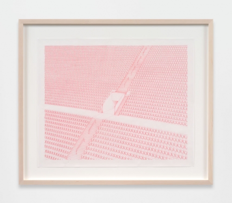 Paul Pfeiffer, Vitruvian Figure (Los Angeles Memorial Coliseum: Vomitorium I), 2026 , Perrotin