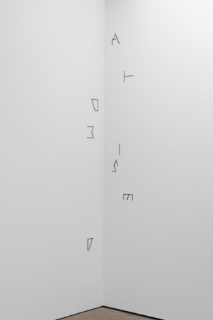 Martin Boyce, Bones and Dust, 2026 (detail) , The Modern Institute