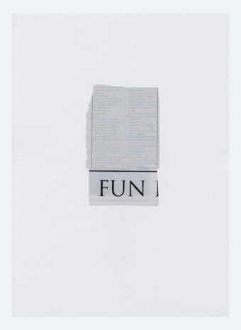 Kevin Hutcheson, No Fun, , Patricia Fleming Gallery