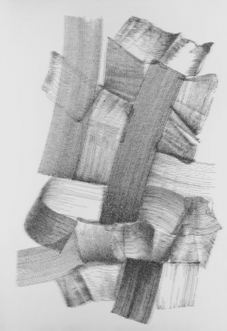 Lee Bae, Brushstroke-staples 9ac, 2026 , Perrotin
