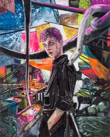 Hernan Bas     , The expectation of exoticism fulfilled (Bangkok), 2025 , Perrotin