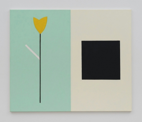 Jan Roeland, Composition with Flower and Square, 2014 , Slewe Gallery