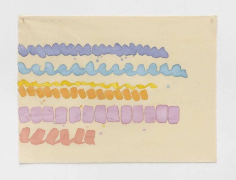 Giorgio Griffa, Sei colori, 1982, MASSIMODECARLO