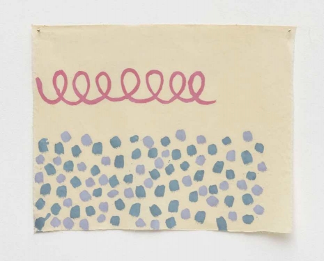 Giorgio Griffa, Arabesco rosa, 1984 , MASSIMODECARLO
