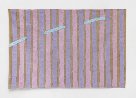 Giorgio Griffa, Tre colori, 2000 , MASSIMODECARLO