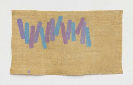 Giorgio Griffa, Tre colori, 1978 , MASSIMODECARLO