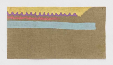 Giorgio Griffa, Campo giallo, 1983 , MASSIMODECARLO