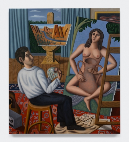 Jonathan Gardner, Painter in the Studio, 2026 , MASSIMODECARLO