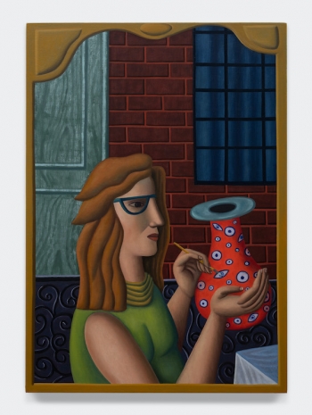 Jonathan Gardner, Glazing the Vase, 2026 , MASSIMODECARLO