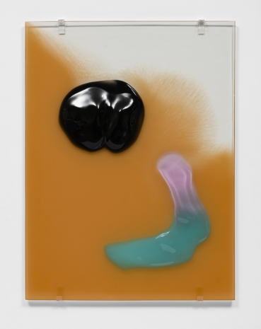 Nour Mobarak, Recto Verso 4.1.1 (Teal Lavender Black Orange), 2026 , Sylvia Kouvali