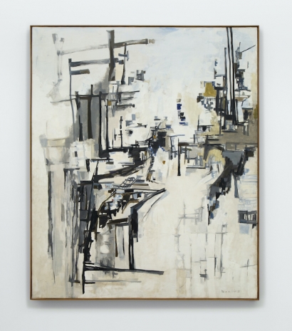 Maria Helena Vieira da Silva , Rue de Paris n°1, 1955 , Mennour