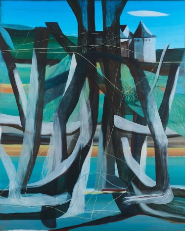 Marc Desgrandchamps , Figure d'automne, 2025 , Galerie Lelong