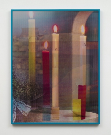 Mungo Thomson , Big Candle, 2025 , galerie frank elbaz