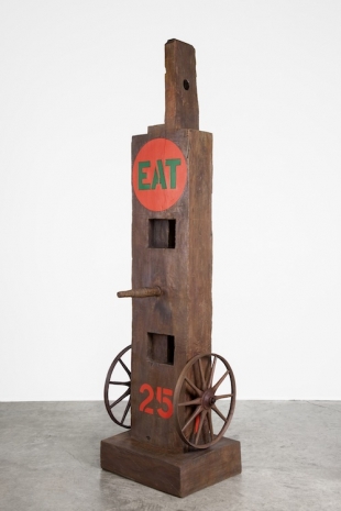 Robert Indiana, EAT, 1962, cast 1991 , Almine Rech