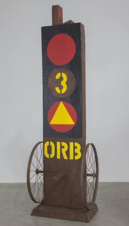 Robert Indiana, Orb, 1960, cast 1991 , Almine Rech