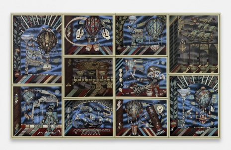 Lari Pittman, The Remedy of Analog Space and Time #2, 2026, Lehmann Maupin