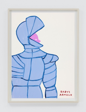 David Shrigley , Untitled (Baby's Armour), 2026 , Anton Kern Gallery