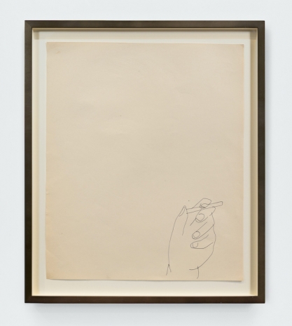 Andy Warhol , Hand, ca. 1955, Anton Kern Gallery
