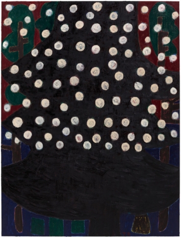 Tal R , Snow (forest edge), 2022 - 2023 , Tim Van Laere Gallery