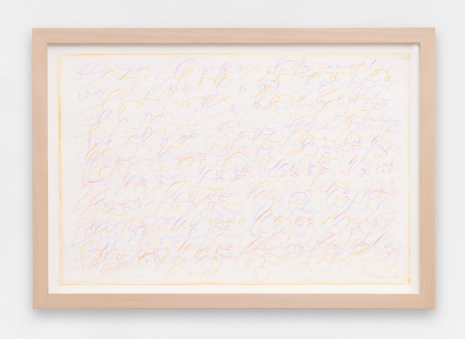 Betty Danon, Partitura Love, 1983, Galerie Mitterrand
