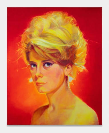 Nina Childress , Catherine D. (grosse tête), 2026 , Art : Concept