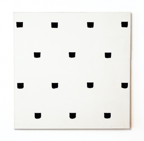 Niele Toroni , Untitled, Empreintes de pinceau n°50, 1987 , Alfonso Artiaco