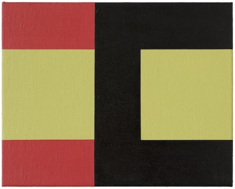 Helmut Federle, Basics on Composition E (Dedication: Musashi Miyamoto 1584-1645), 2019, Galerie nächst St. Stephan Rosemarie Schwarzwälder