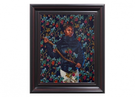 Kehinde Wiley, Portrait of Madison Billups, 2026, Sean Kelly