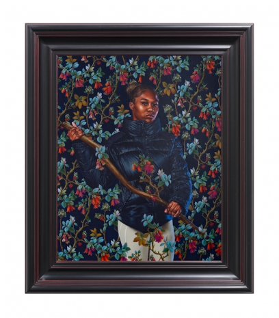 Kehinde Wiley, Portrait of Madison Billups, 2026, Sean Kelly