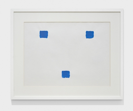 Niele Toroni , Impronte di pennello n. 50 a intervalli di 30 cm, 2018 , A arte Invernizzi