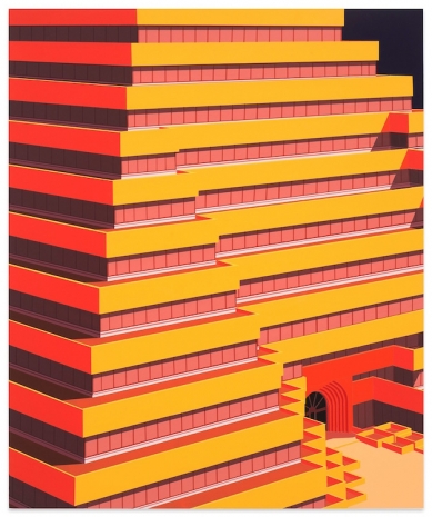 Daniel Rich, Ziggurat, Sacramento, 2021 , BERNHARD KNAUS FINE ART