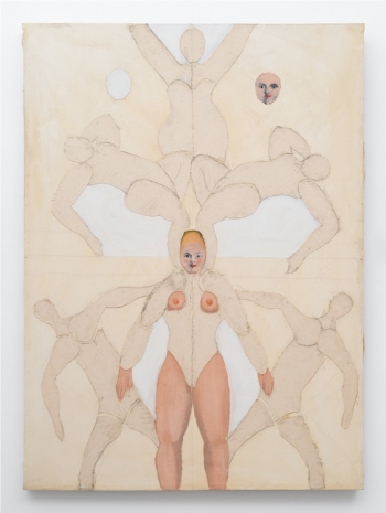 Robert H. Colescott, IMAGINE ACROBATS, 1964, Gladstone Gallery
