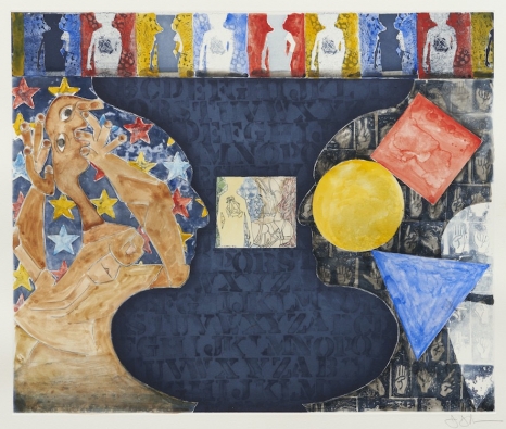 Jasper Johns, Untitled, 2024 , Matthew Marks Gallery
