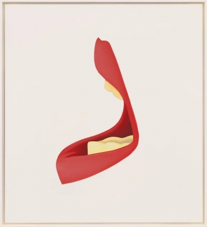 Tom Wesselmann, Cut-Out Mouth, 1977 , Almine Rech